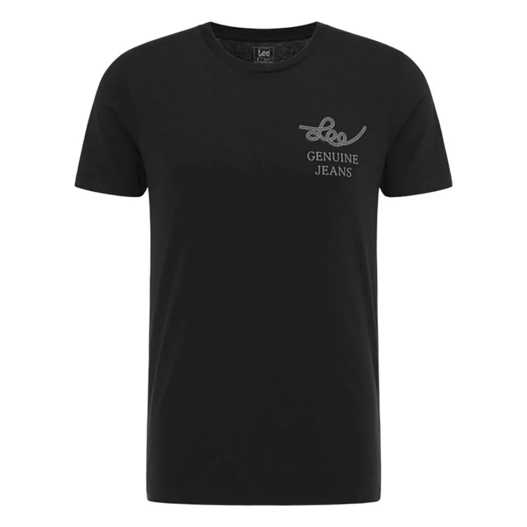 Lee Rope Kurzärmeliges T-shirt XL Black günstig online kaufen