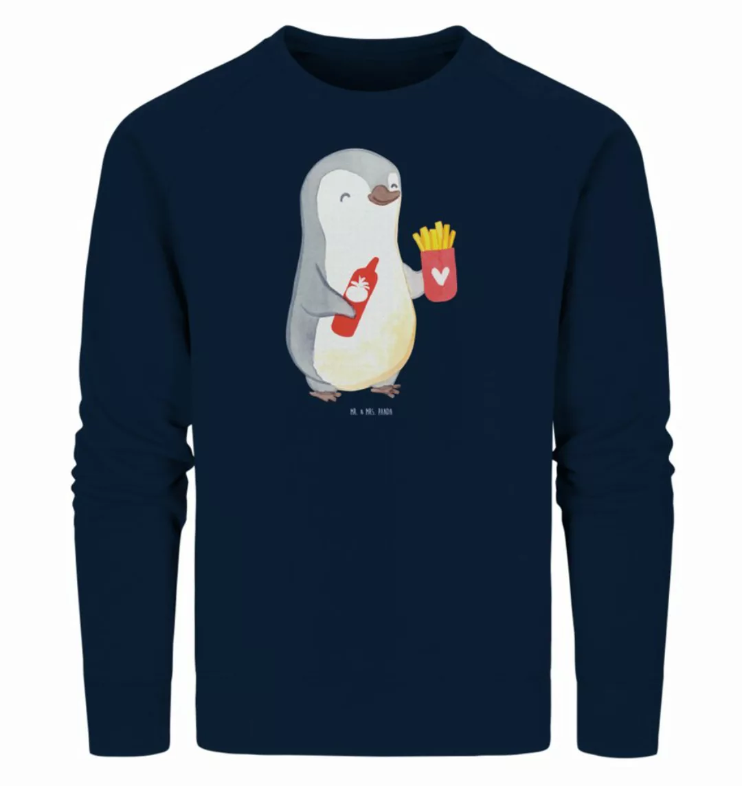 Mr. & Mrs. Panda Longpullover Größe L Pinguin Pommes - French Navy - Gesche günstig online kaufen