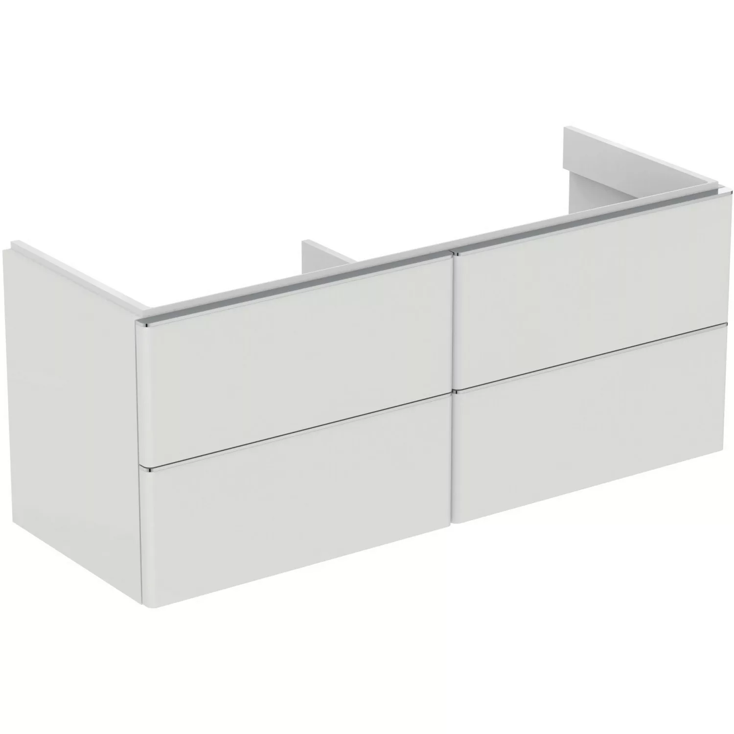 Ideal Standard Waschbeckenunterschrank Adapto Weiß Hochglanz 121 cm günstig online kaufen
