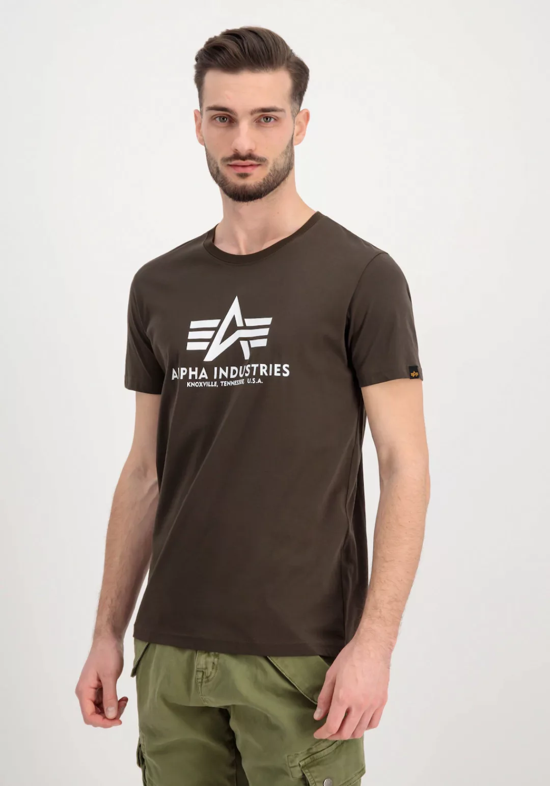 Alpha Industries T-Shirt "Alpha Industries Men - T-Shirts Basic T-Shirt" günstig online kaufen