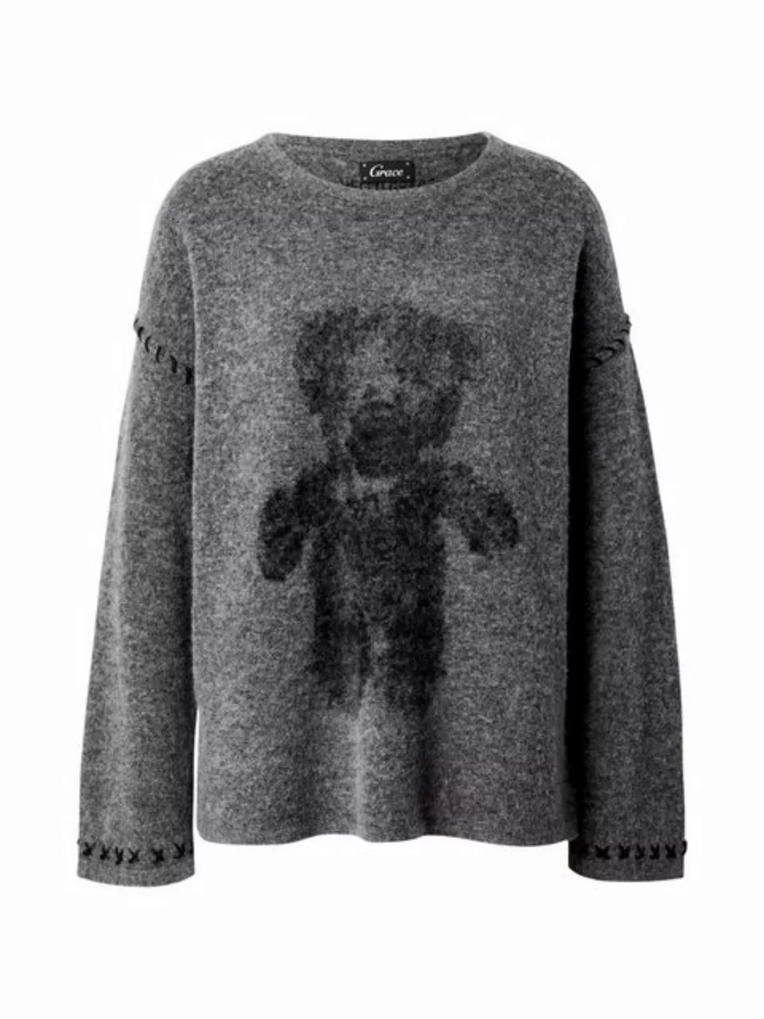 Grace Rollkragenpullover Big BEAR (1-tlg) Plain/ohne Details günstig online kaufen