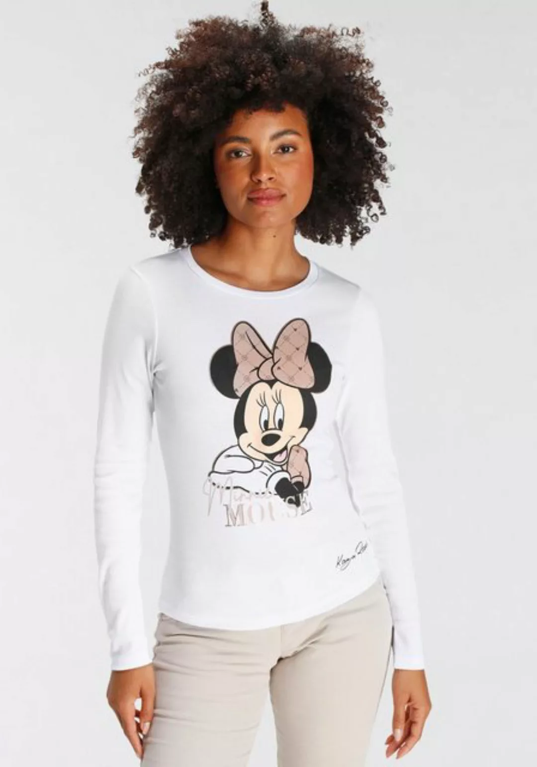 KangaROOS Langarmshirt mit lizensiertem Mickey Mouse Druck günstig online kaufen