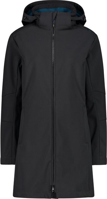 CMP Anorak WOMAN PARKA ZIP HOOD ANTHRACITE-PETROL günstig online kaufen