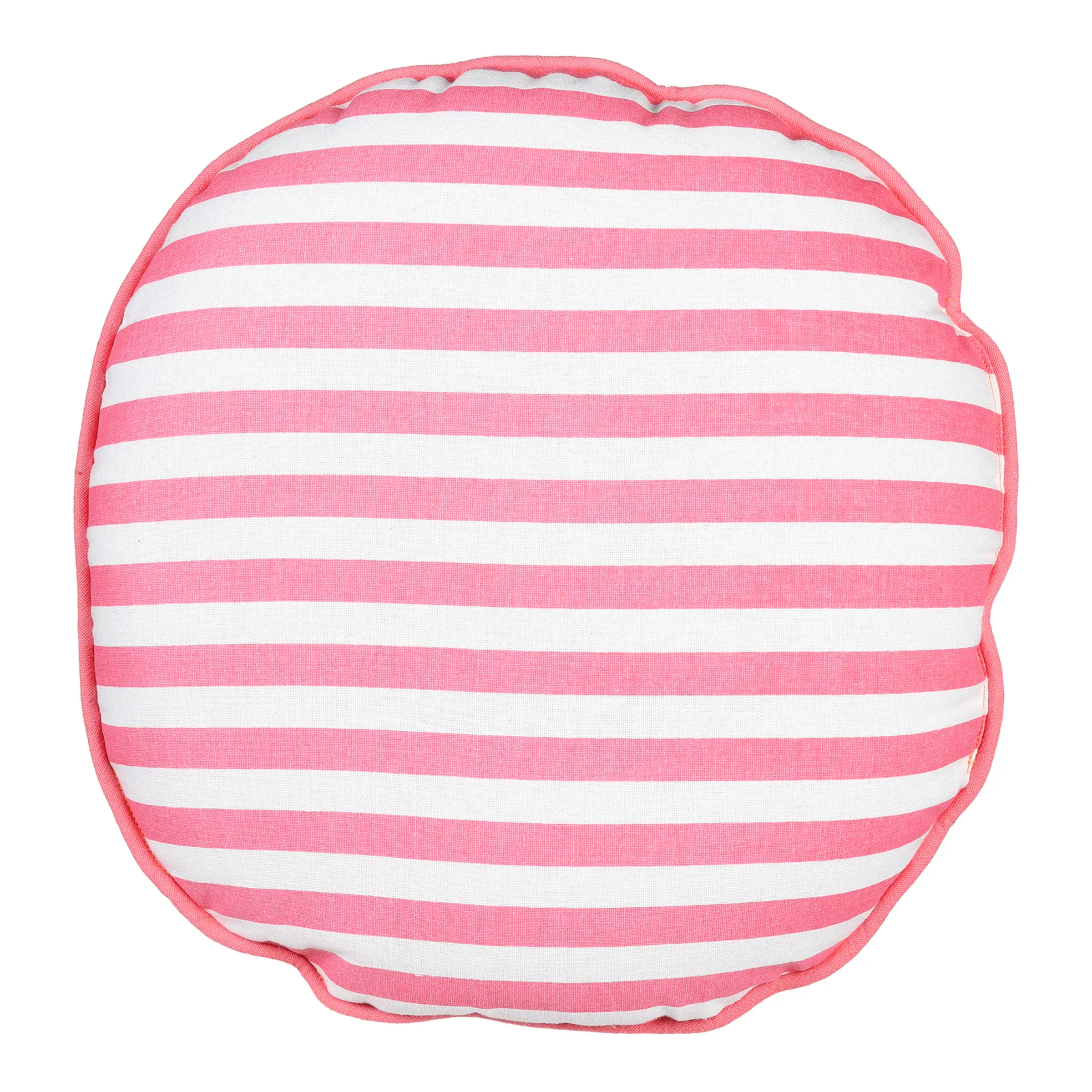 Kissen STRIPE ROUND ca.40cm, orange günstig online kaufen