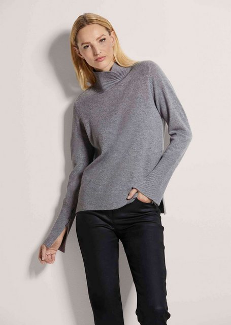 MADELEINE Strickpullover Stehkragen-Pullover günstig online kaufen