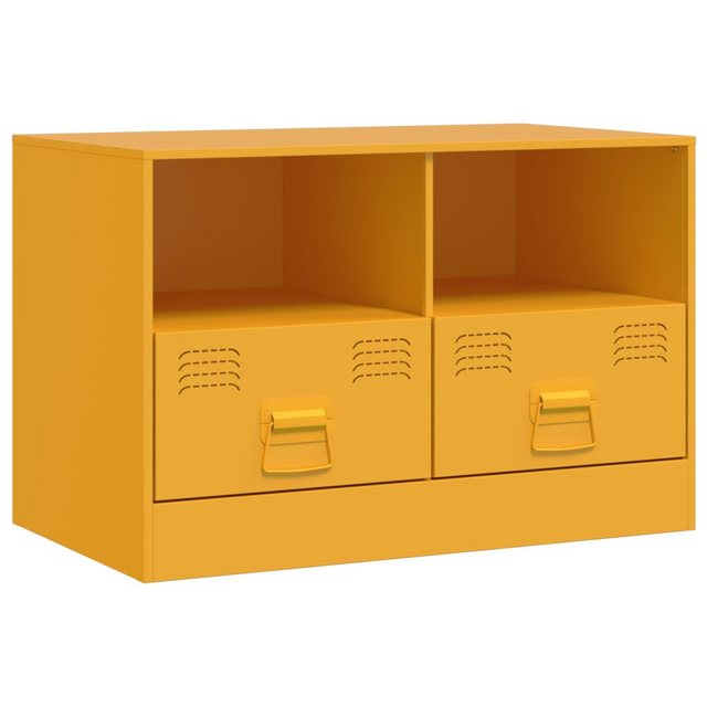 vidaXL TV-Schrank TV-Schrank Senfgelb 67x39x44 cm Stahl (1-St) günstig online kaufen