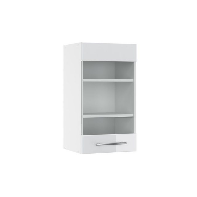 Vicco Glashängeschrank Fame-Line, Weiß Hochglanz/Weiß, 40 cm günstig online kaufen