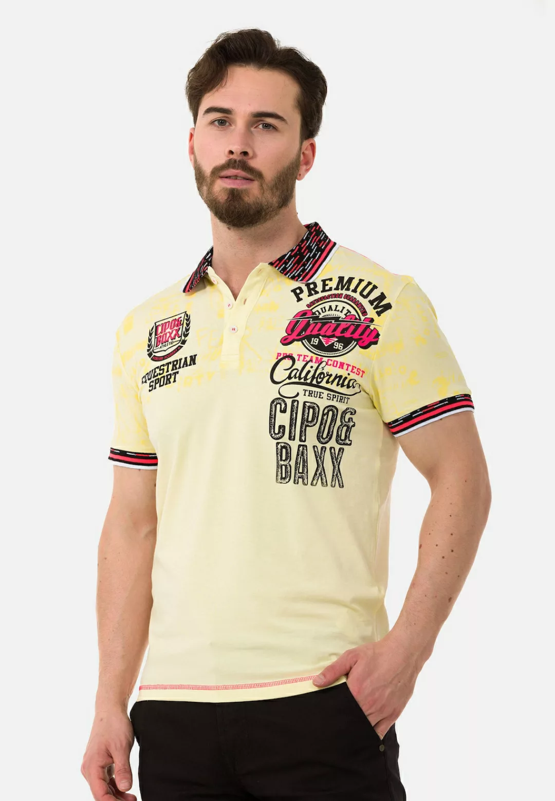 Cipo & Baxx Poloshirt günstig online kaufen