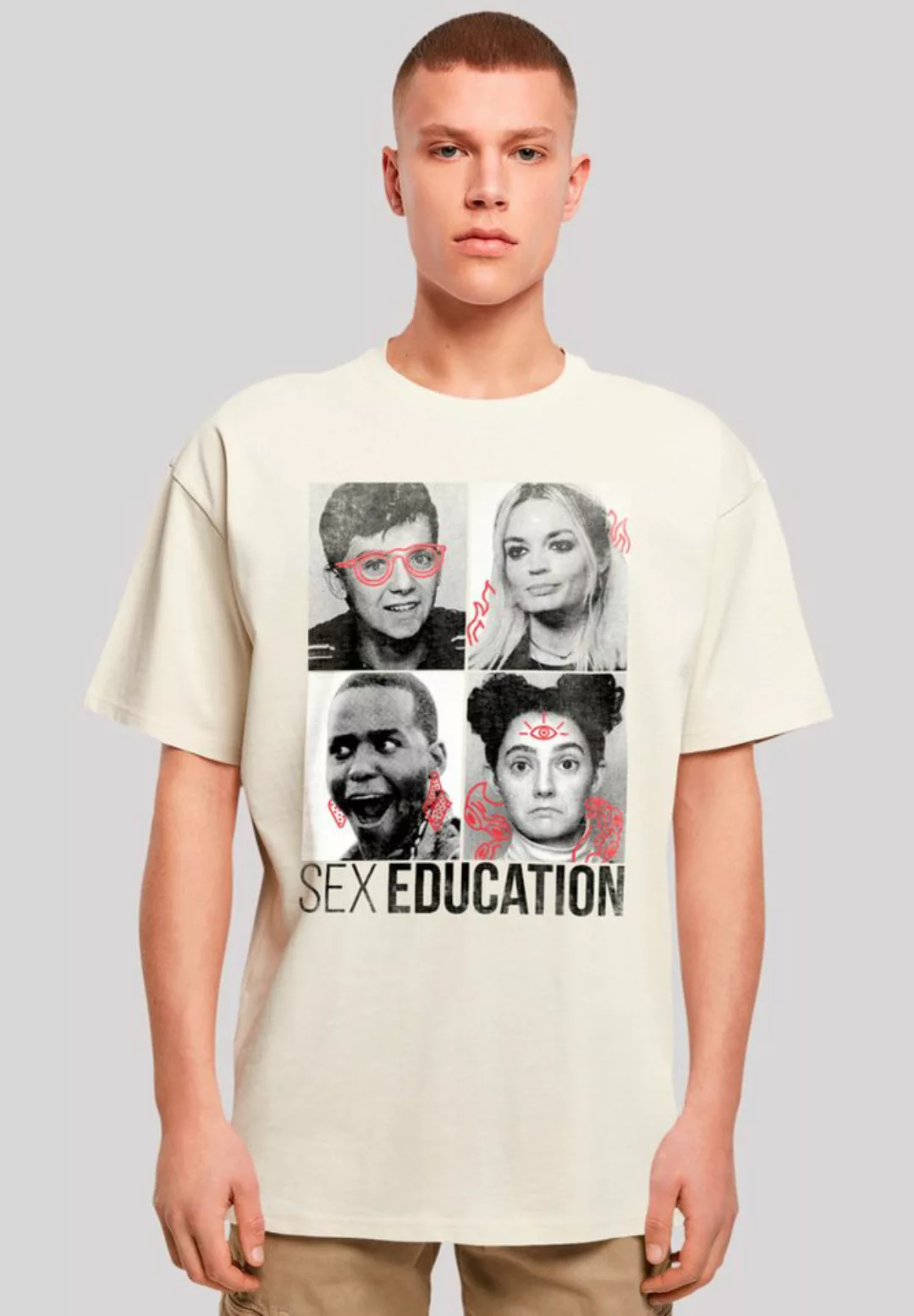 F4NT4STIC T-Shirt "Sex Education Class Photos", Premium Qualität günstig online kaufen