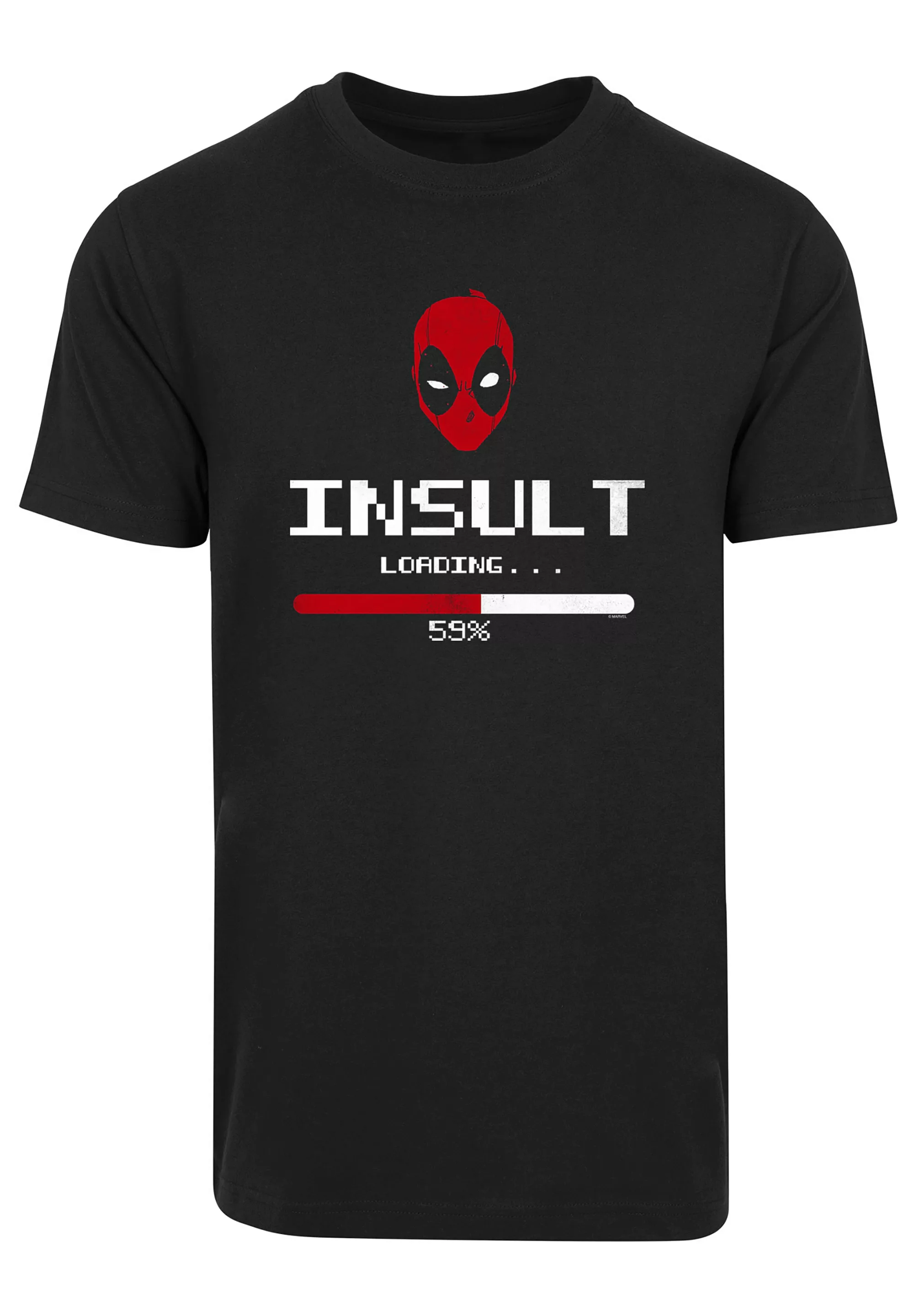 F4NT4STIC T-Shirt "Marvel Deadpool Insult Loading", Print günstig online kaufen