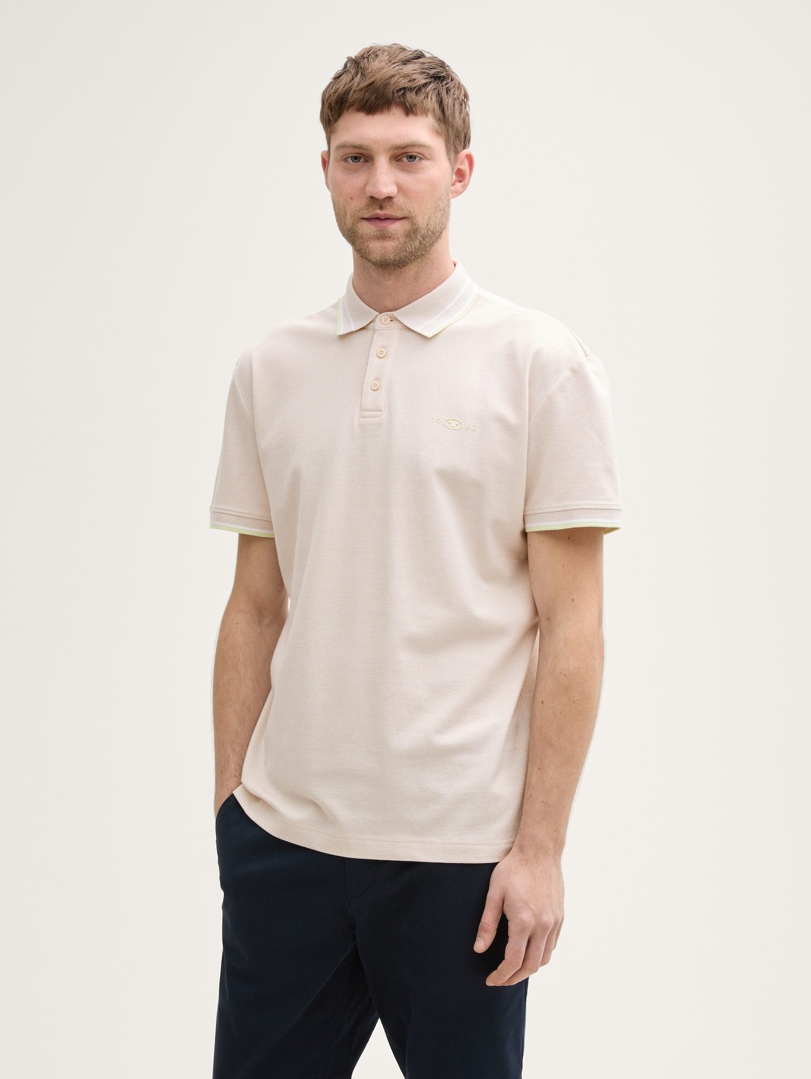 TOM TAILOR Poloshirt mit Logo Stickerei günstig online kaufen