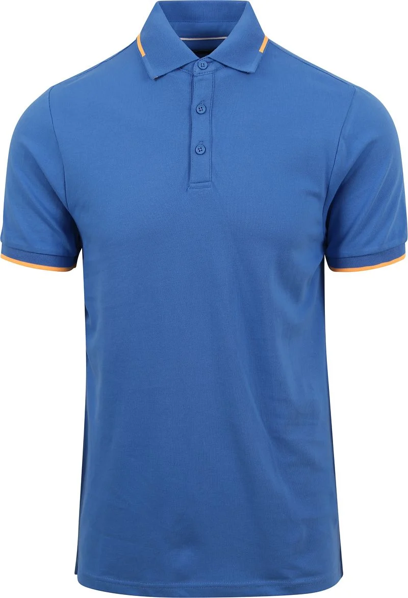 Suitable Fluo B Poloshirt Blau - Größe XL günstig online kaufen