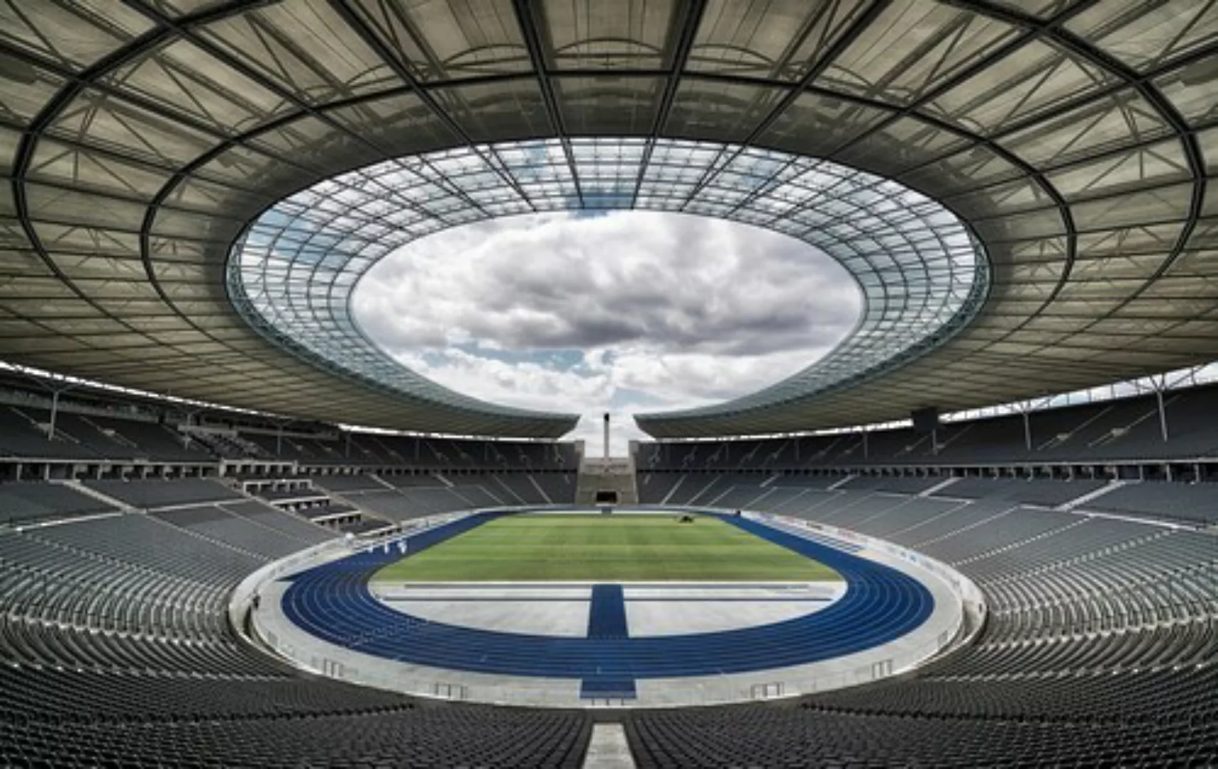 Papermoon Fototapete »Photo-Art MASSIMO CUOMO, OLYMPIASTADION, BERLIN« günstig online kaufen