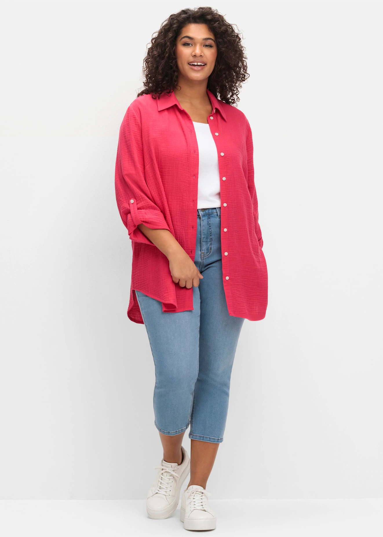 Sheego 7/8-Jeans, (1 tlg.) günstig online kaufen