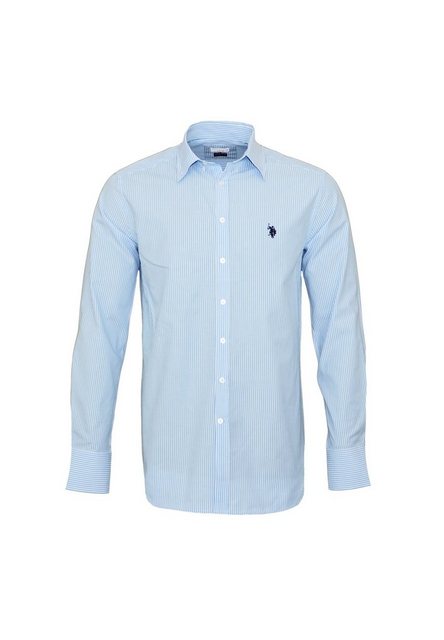 U.S. Polo Assn Langarmhemd Hemd Freizeithemd Poplin Shirt (1-tlg) günstig online kaufen