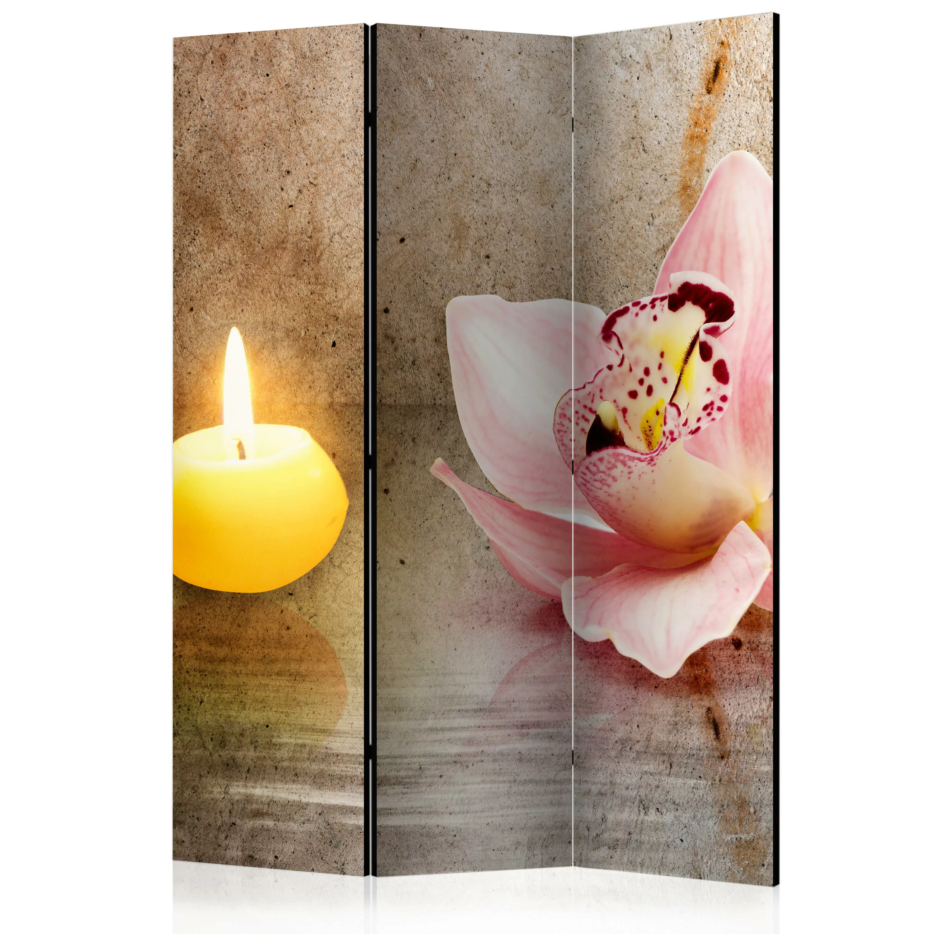 3-teiliges Paravent - Romantic Evening [room Dividers] günstig online kaufen