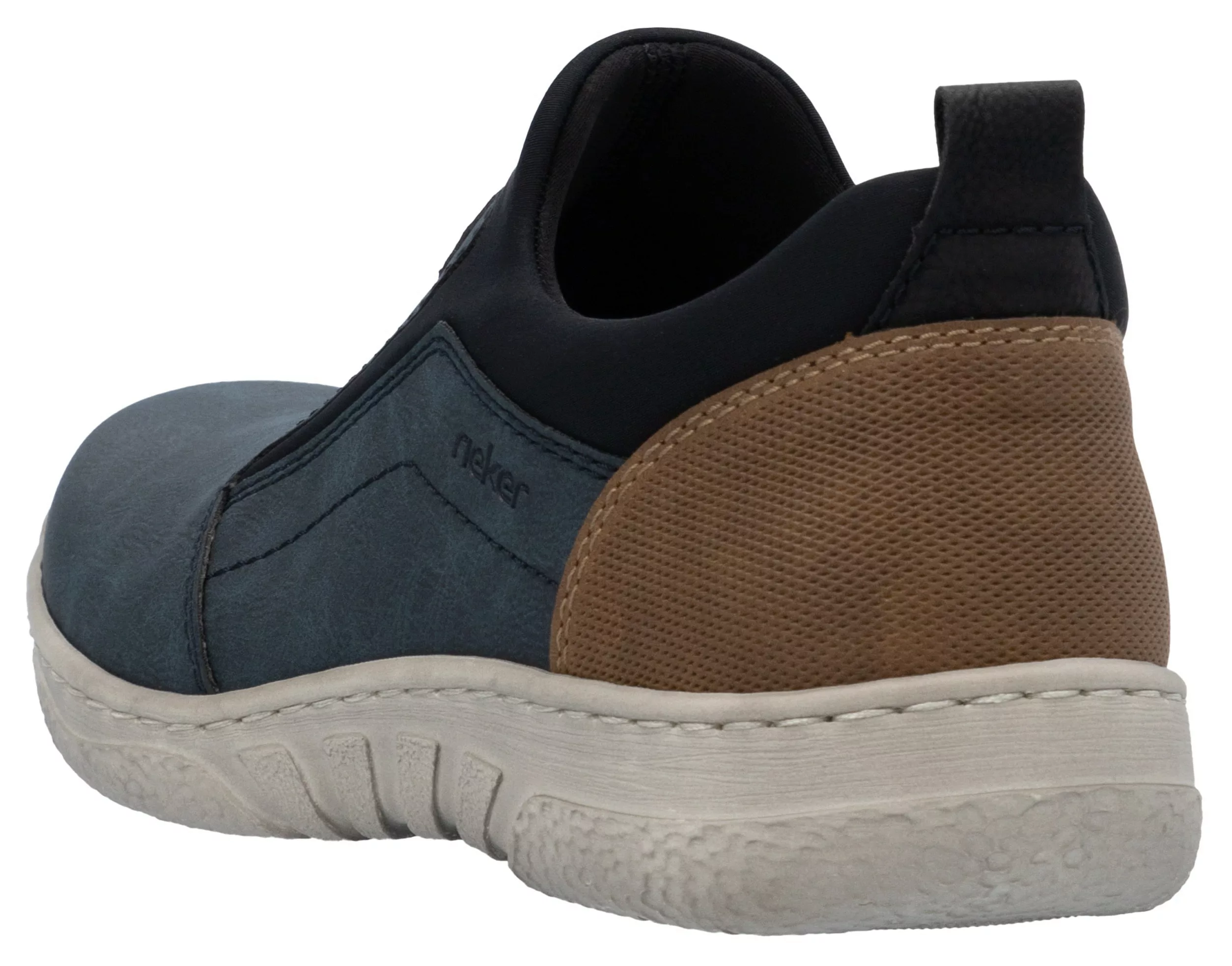 Rieker Slip-On Sneaker, Freizeitschuh, Halbschuh, Sneaker mit Gummizug, zum günstig online kaufen