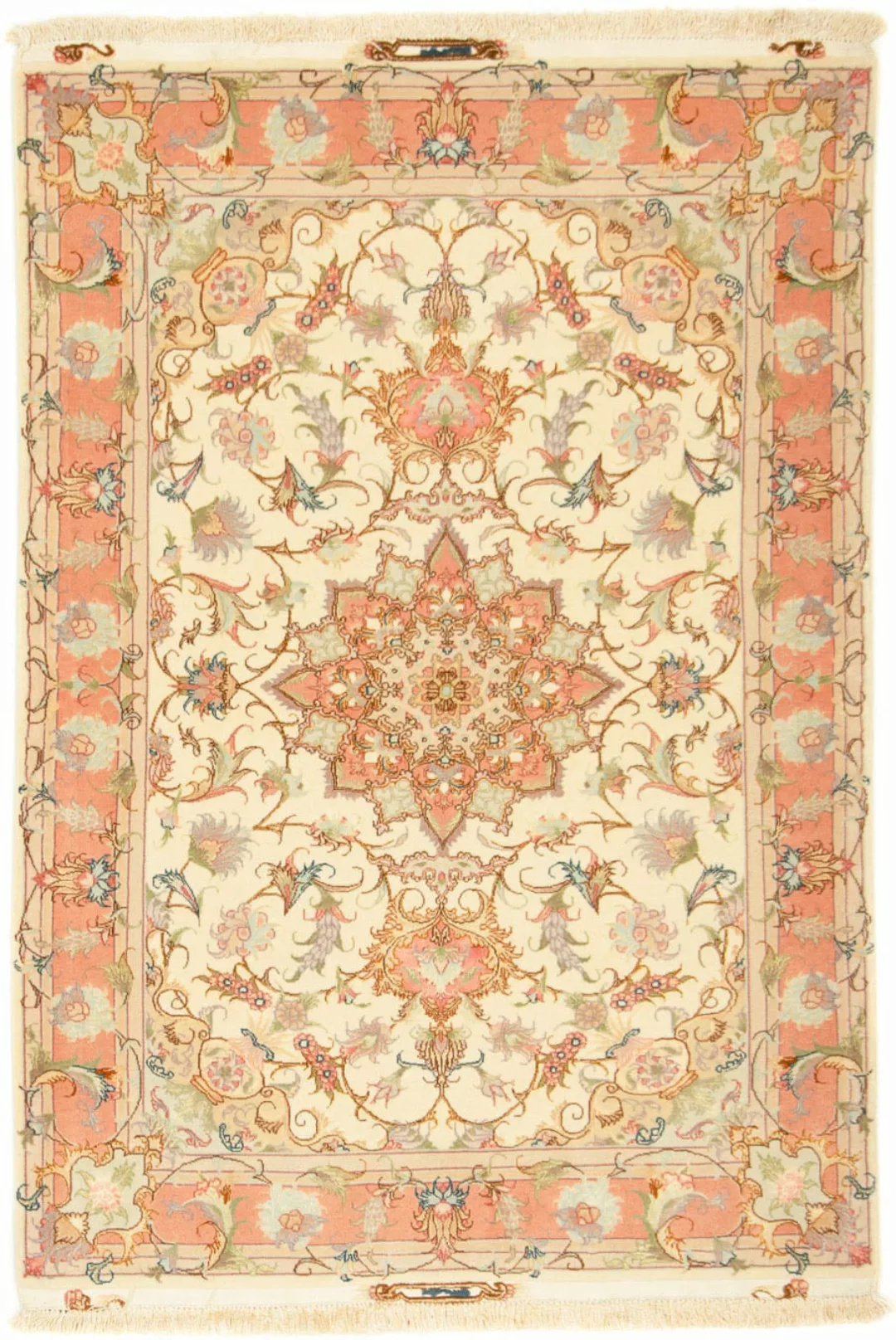 morgenland Orientteppich »Perser - Täbriz - Royal - 150 x 104 cm - beige«, günstig online kaufen