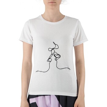 Ko Samui Tailors  T-Shirts & Poloshirts Schmal geschnittenes T-Shirt mit St günstig online kaufen