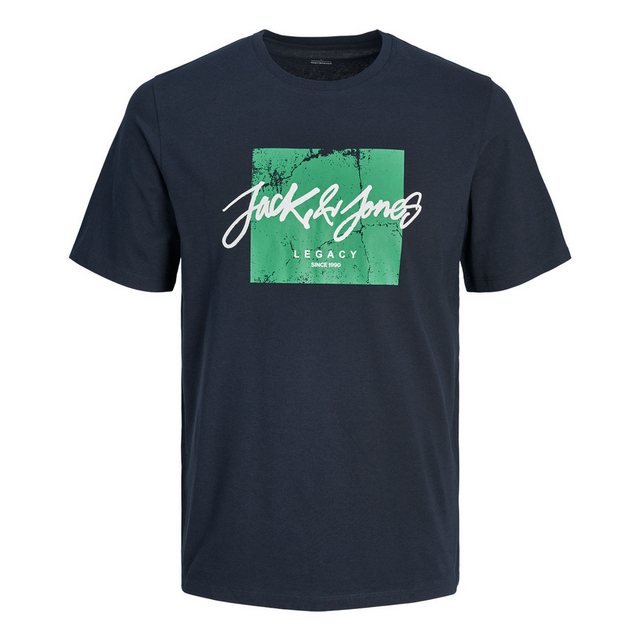 Jack & Jones Print-Shirt Tiley T-Shirt Crew Neck mit großem Markenprint günstig online kaufen