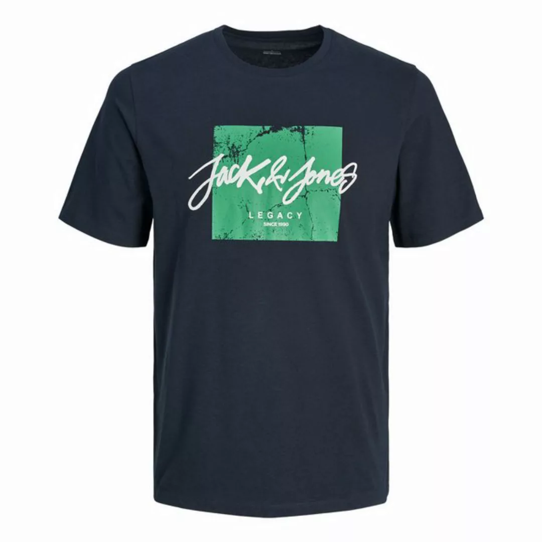 Jack & Jones Print-Shirt Tiley T-Shirt Crew Neck mit großem Markenprint günstig online kaufen