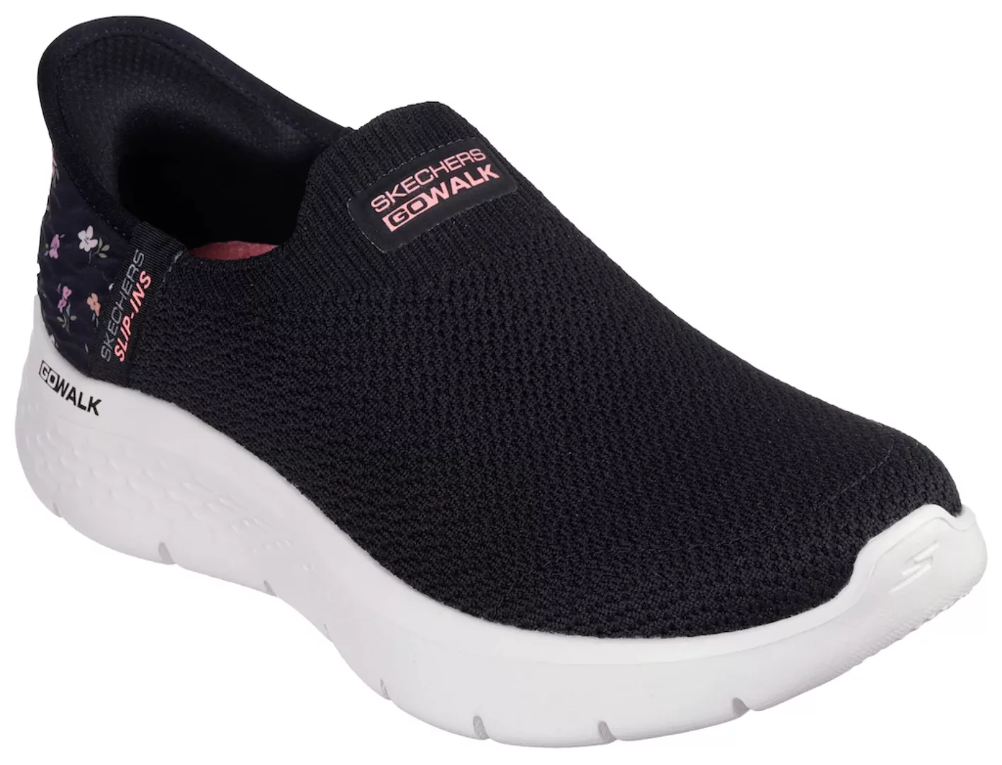 Skechers Slip-On Sneaker "GO WALK FLEX-SUNSET ROSE", Freizeitschuh, Vegan m günstig online kaufen
