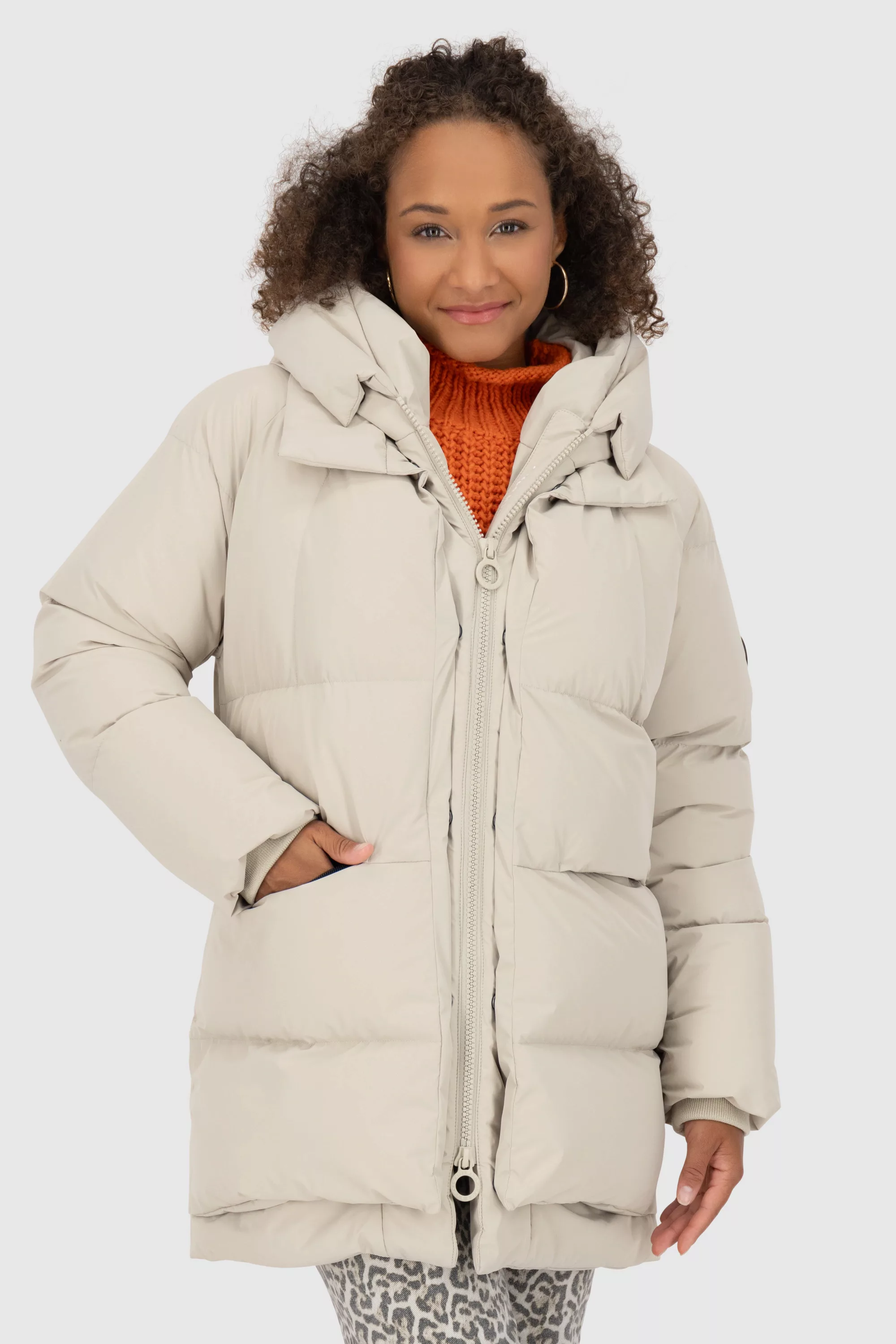 Alife & Kickin Winterjacke "LykkeAK A Puffer Parka Damen" günstig online kaufen