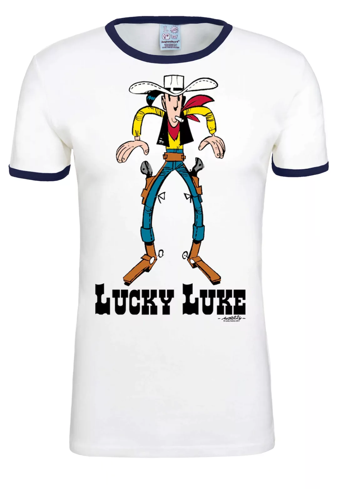 LOGOSHIRT T-Shirt "Lucky Luke" günstig online kaufen