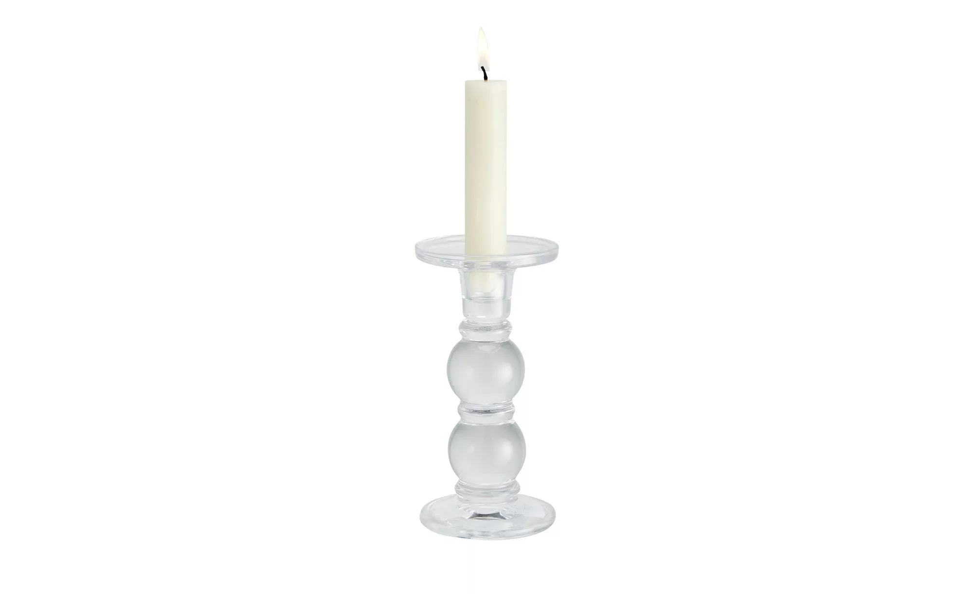 Peill+Putzler Kerzenständer - transparent/klar - Glas - 18,5 cm - Sconto günstig online kaufen