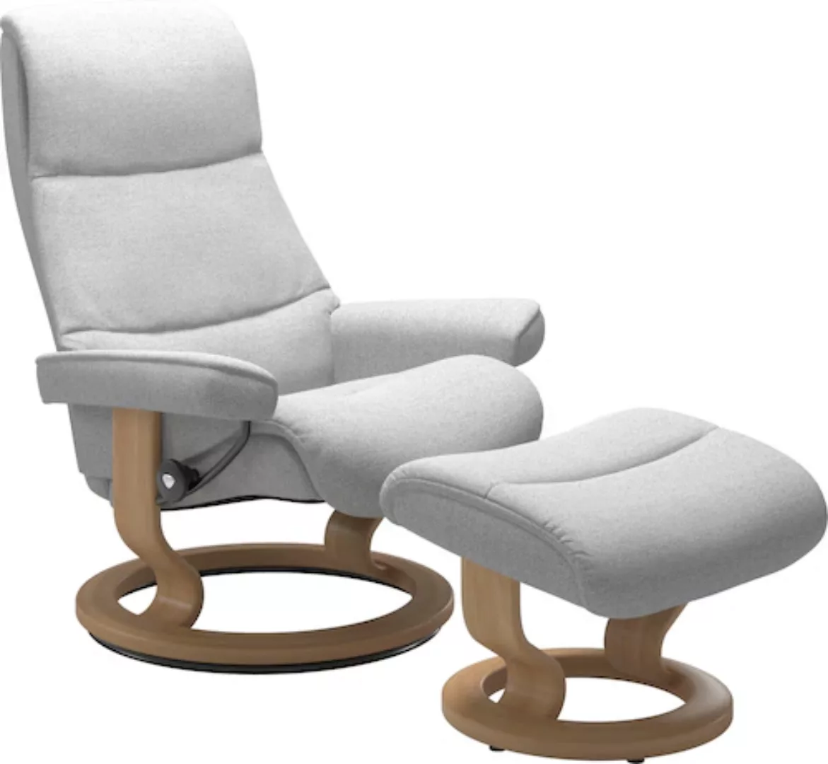 Stressless Relaxsessel "View", (Set, Relaxsessel mit Hocker), mit Classic B günstig online kaufen