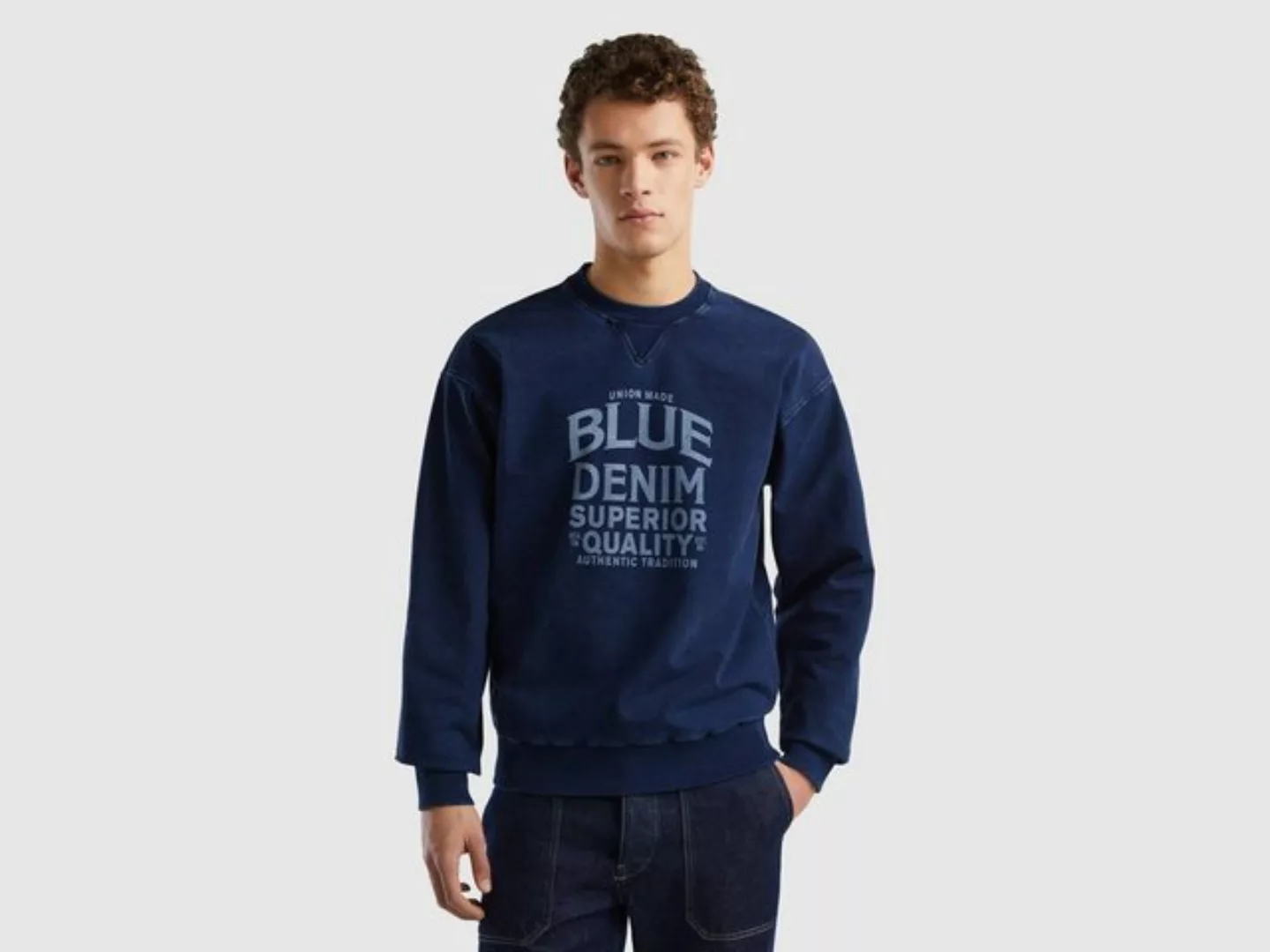 United Colors of Benetton Sweatshirt mit modischem Print günstig online kaufen