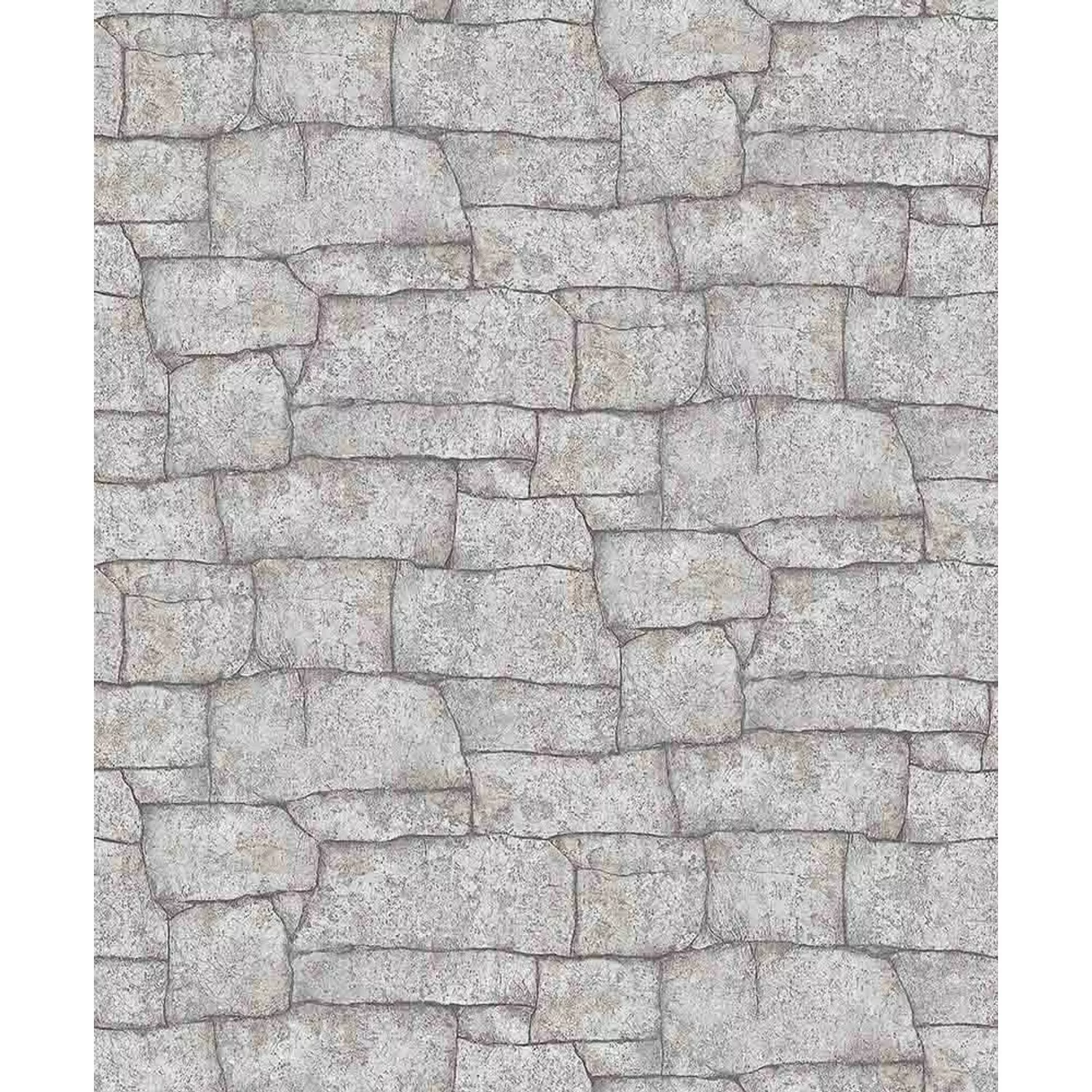 Erismann Vliestapete Quarry 10,05 m x 0,53 m Creme günstig online kaufen