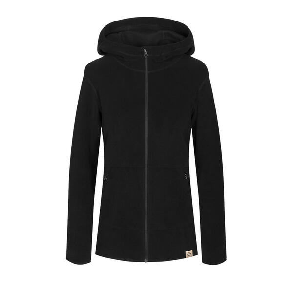 Eu-phoric Fleece Jacke Damen Schwarz günstig online kaufen