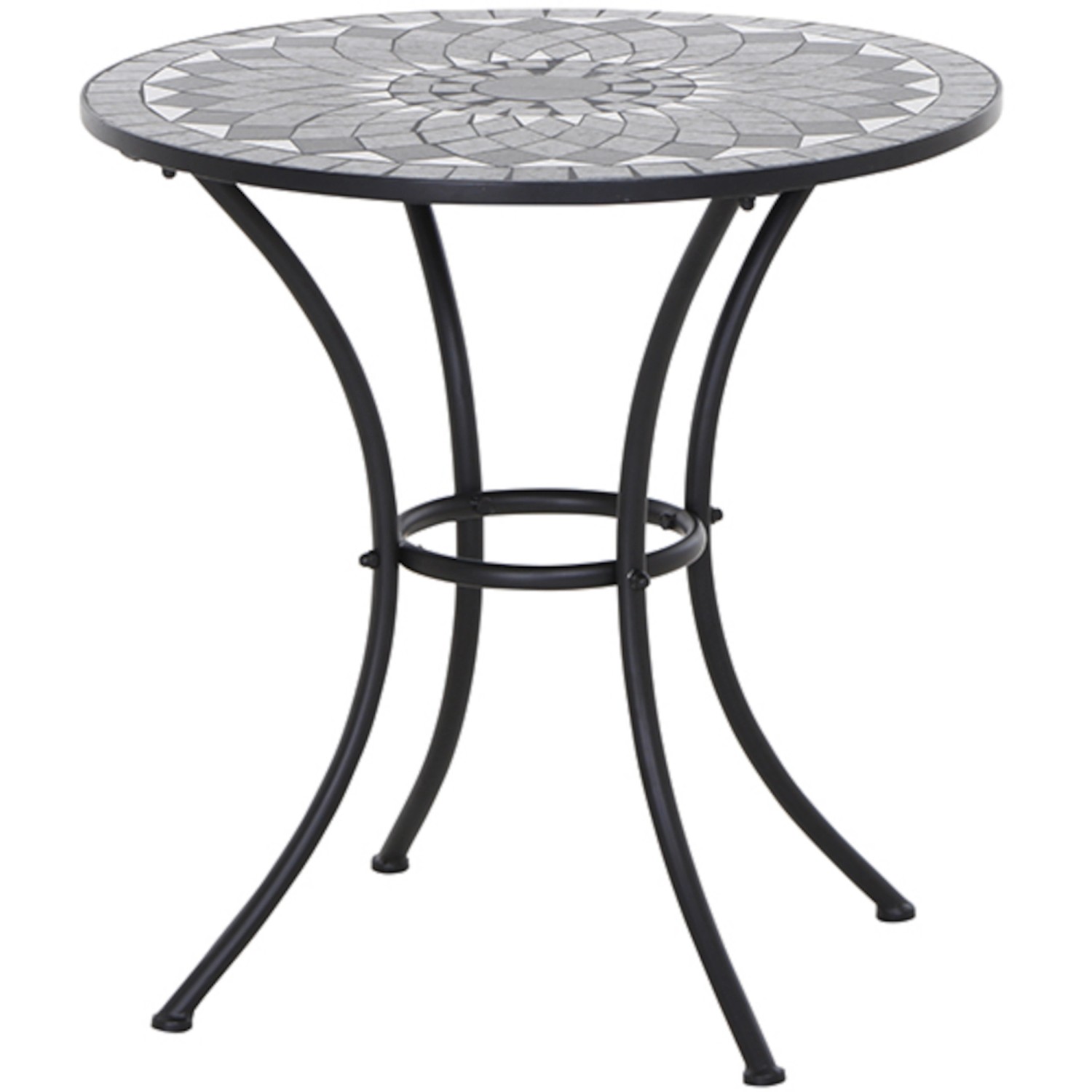 Siena Garden Como Rund Grau Ø 70 cm günstig online kaufen