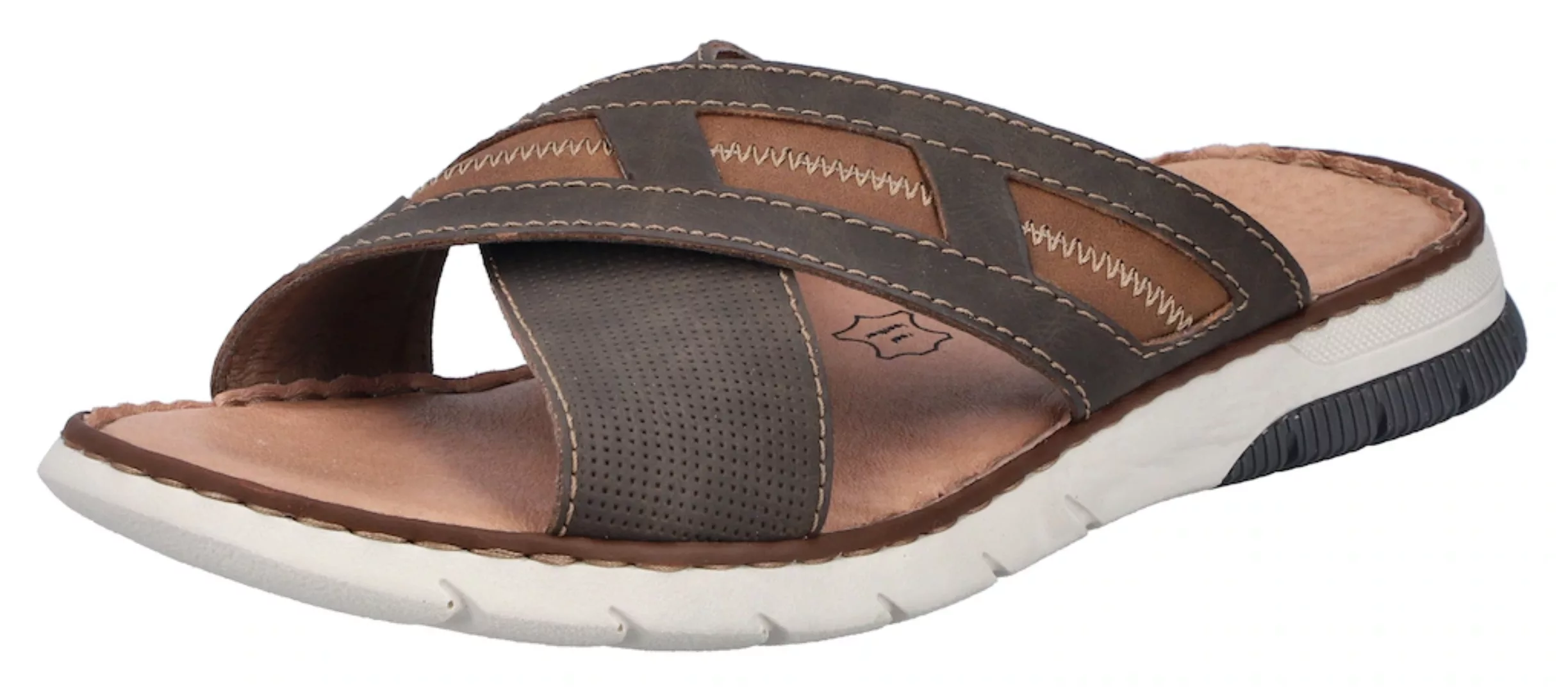 Rieker Pantolette, Sommerschuh, Strandschuh, Schlappen mit weicher Innensoh günstig online kaufen