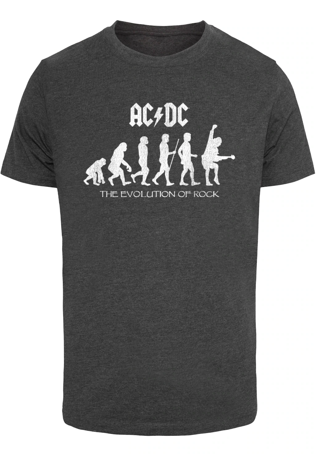 Merchcode T-Shirt "Merchcode Herren ACDC - Evolution Of Rock T-Shirt", (1 t günstig online kaufen
