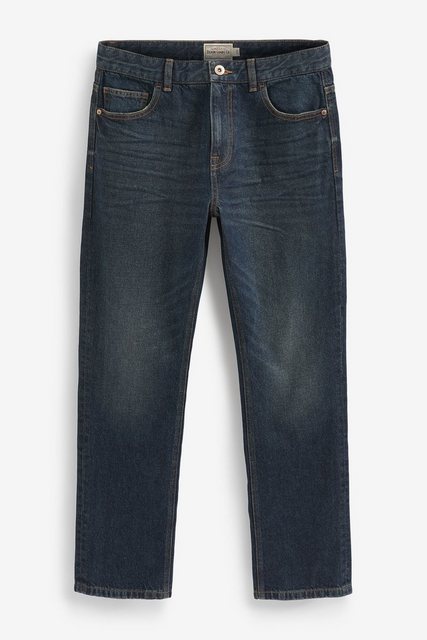 Next Straight-Jeans Authentische Straight Fit Jeans, 100 % Baumwolle (1-tlg günstig online kaufen