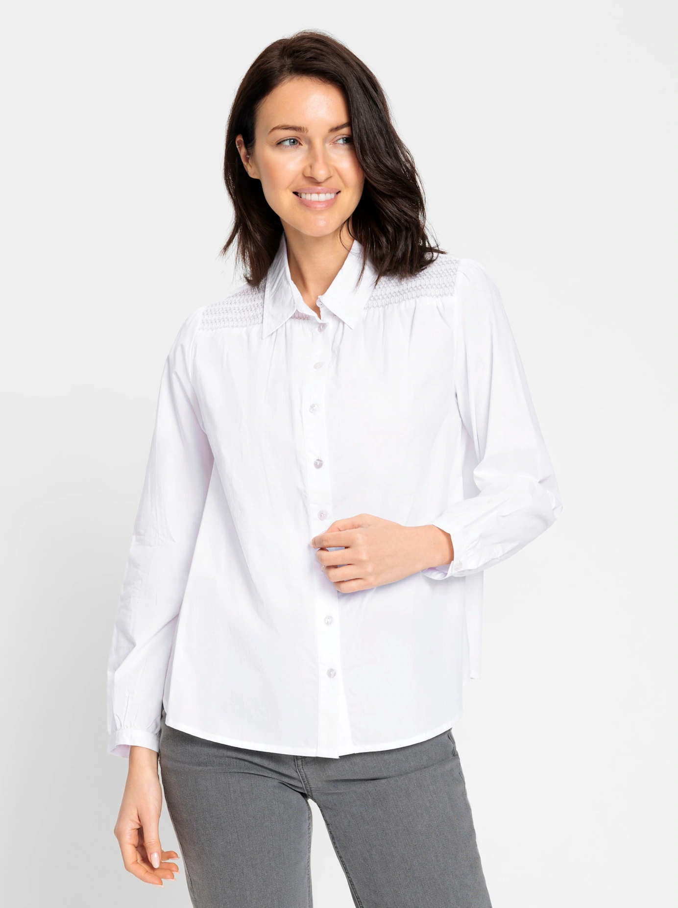 Inspirationen Hemdbluse günstig online kaufen