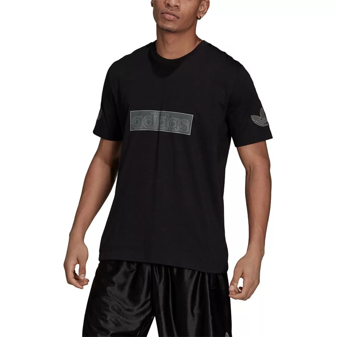 Adidas Originals Logo Kurzarm T-shirt S Black günstig online kaufen