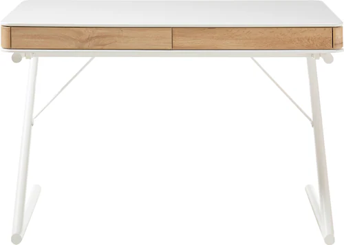MCA furniture Schreibtisch "Bukarest", weiß matt mit Schubladen, Breite 120 günstig online kaufen
