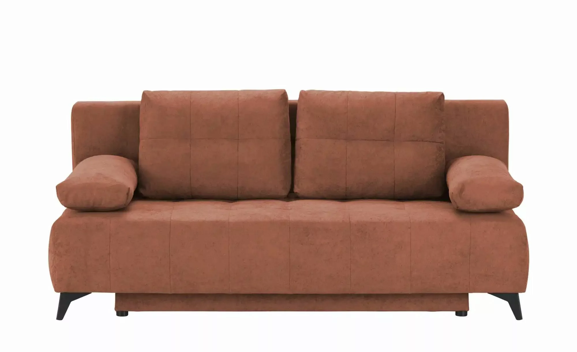 Schlafsofa  Eddy ¦ orange ¦ Maße (cm): B: 197 H: 88 T: 89.0 Polstermöbel > günstig online kaufen