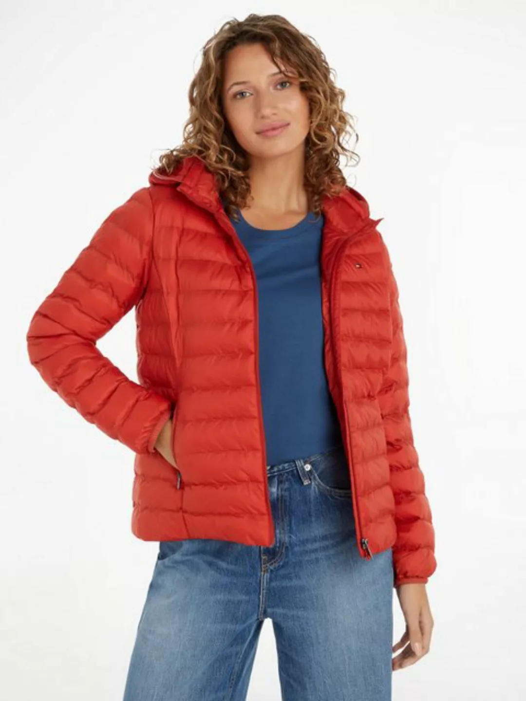 Tommy Hilfiger Steppjacke LW PADDED GLOBAL STRIPE JACKET (Global Serie TH W günstig online kaufen