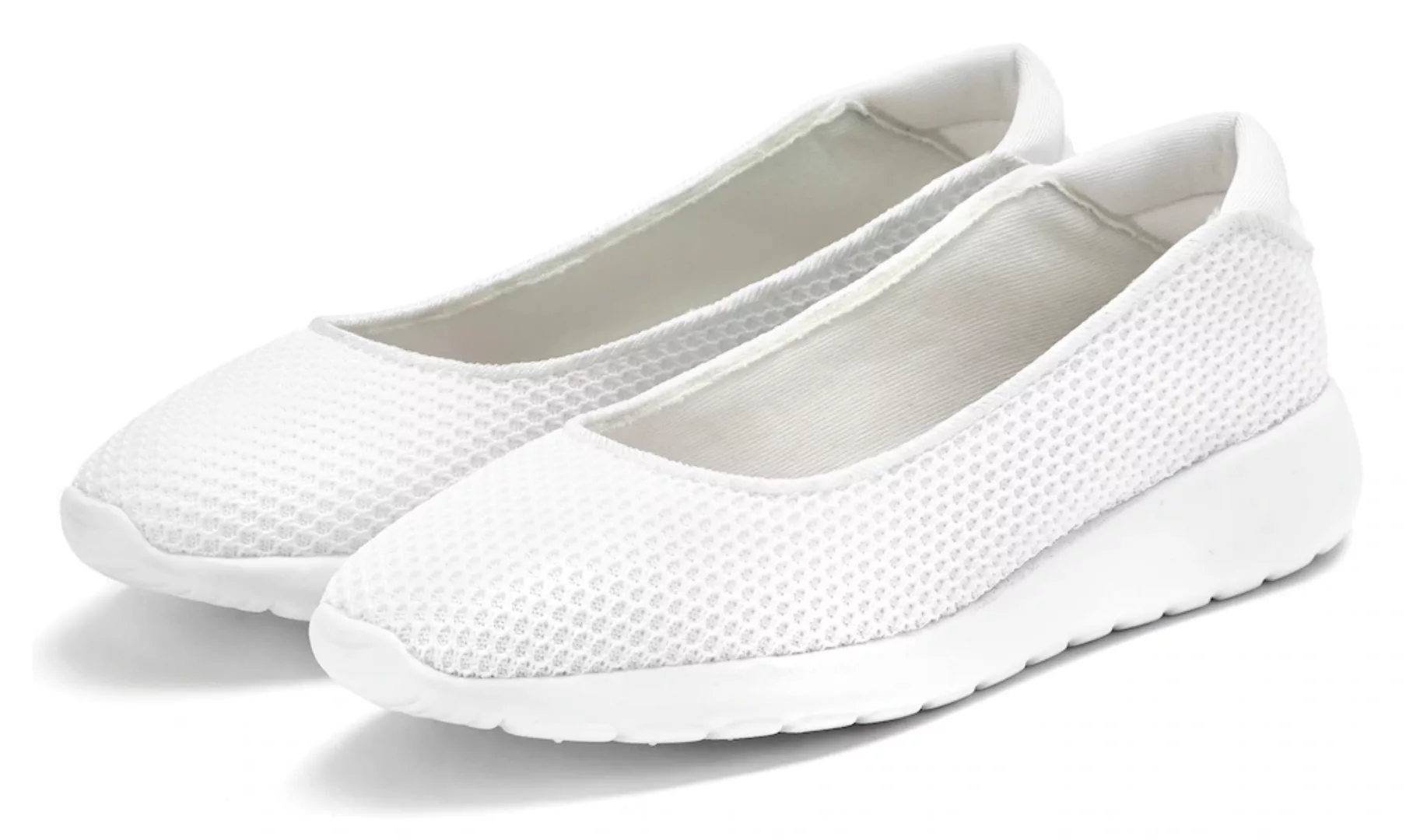 LASCANA Ballerina "Sneaker Ballerinas,", Freizeitschuh, Slipper, Halbschuh, günstig online kaufen