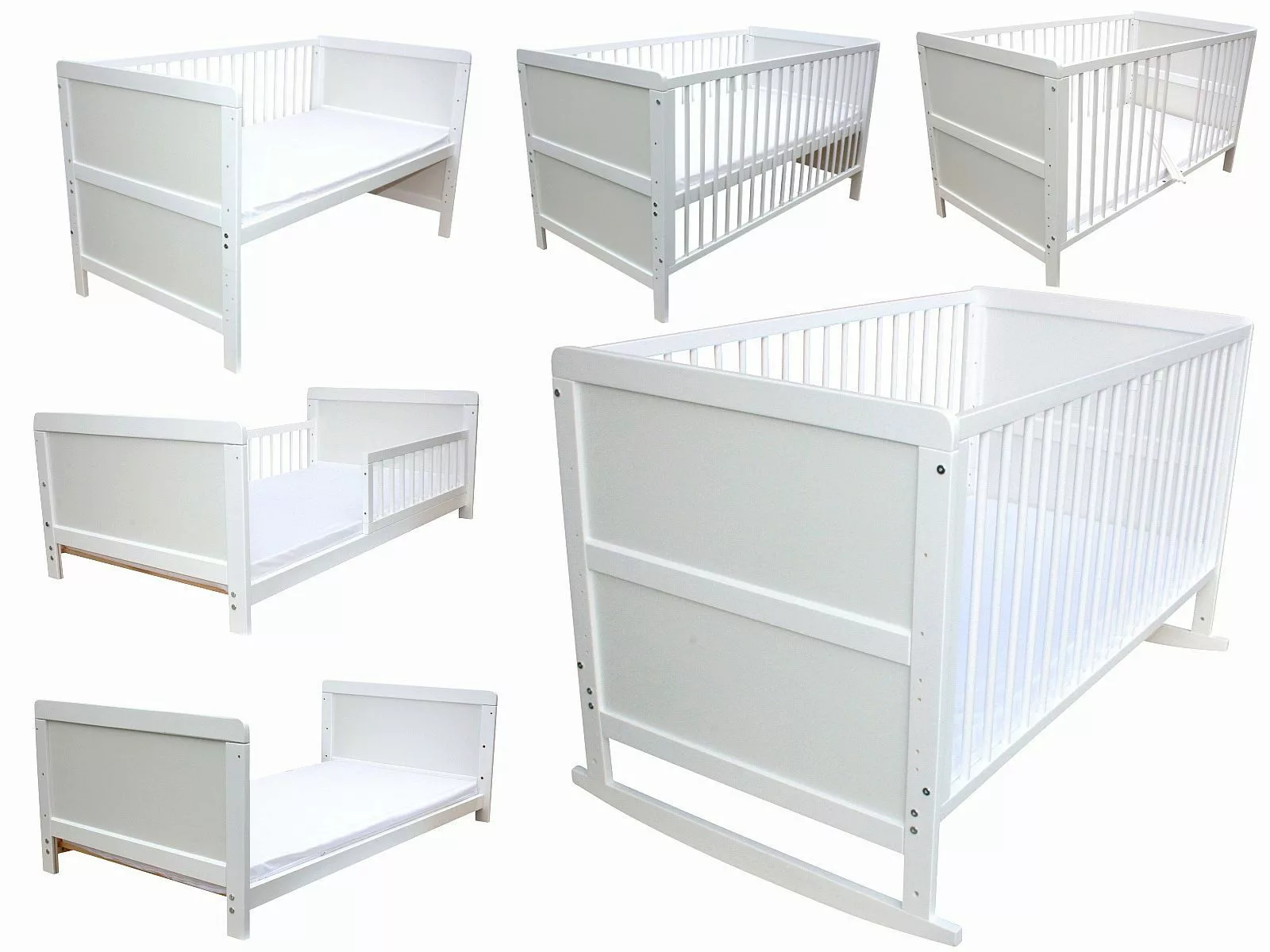Micoland Kinderbett Kinderbett Juniorbett Beistellbett Wiege günstig online kaufen