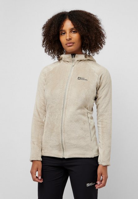 Jack Wolfskin Fleecejacke "ROTWAND HOODED FZ W", mit Kapuze günstig online kaufen