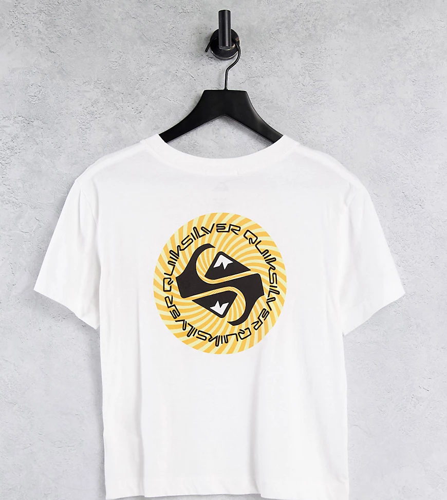 Quiksilver – Deeper Water – T-Shirt in Weiß – exklusiv bei ASOS günstig online kaufen