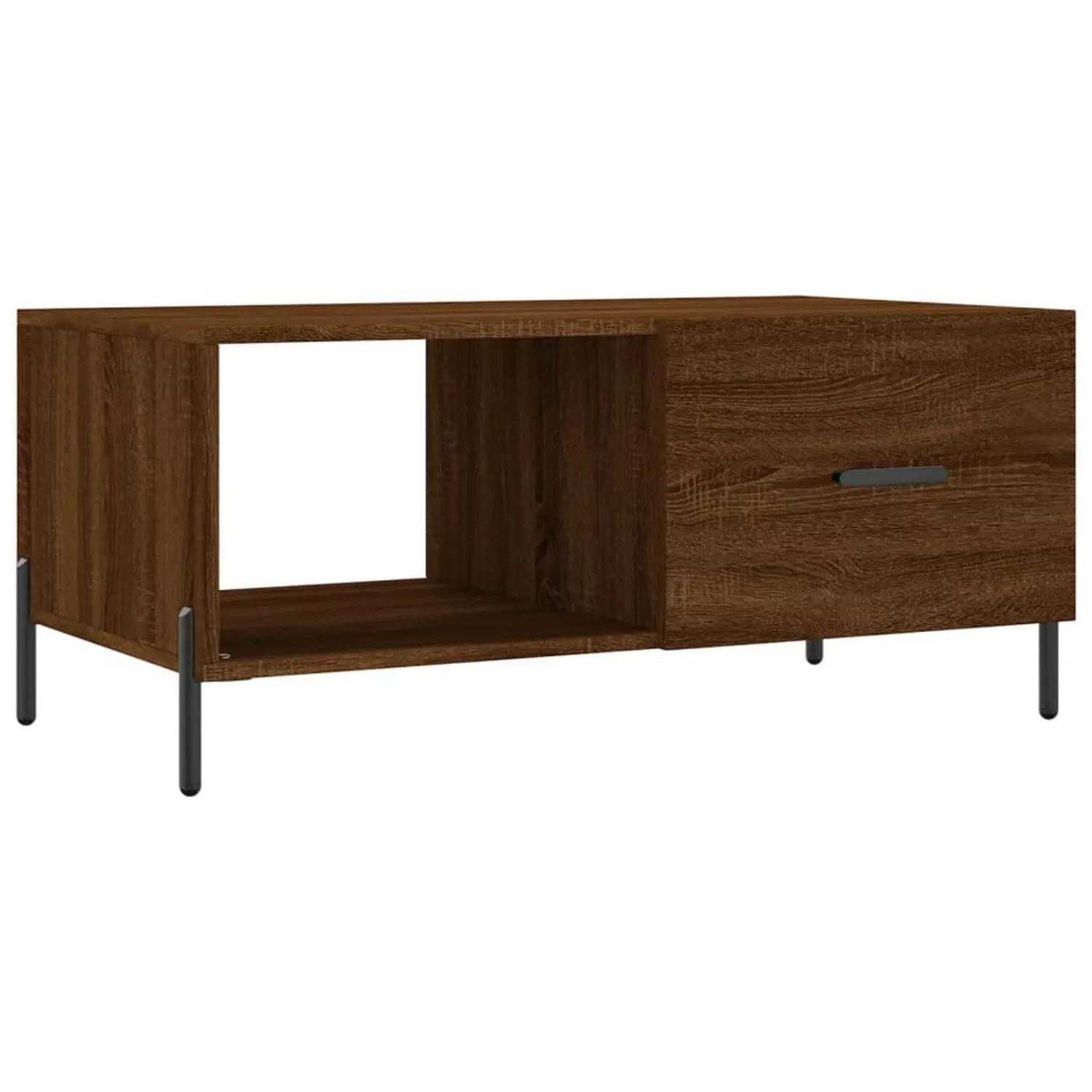 vidaXL Couchtisch Braun Eichen-Optik 90x50x40 cm Holzwerkstoff Modell 1 günstig online kaufen