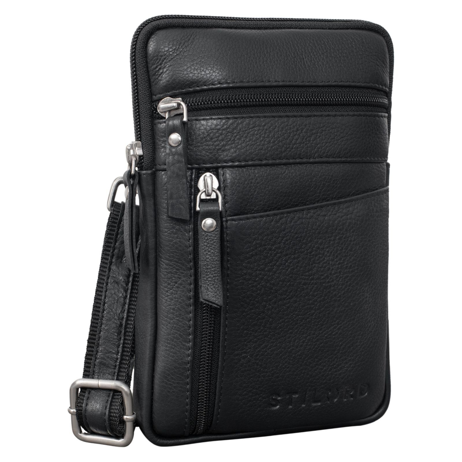 STILORD Handtasche "Brooks" Leder Brustbeutel Gürteltasche günstig online kaufen