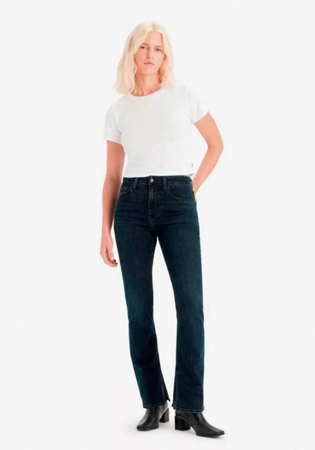 Levi's® Bootcut-Jeans 725 High-Rise Bootcut mit Schlitz günstig online kaufen