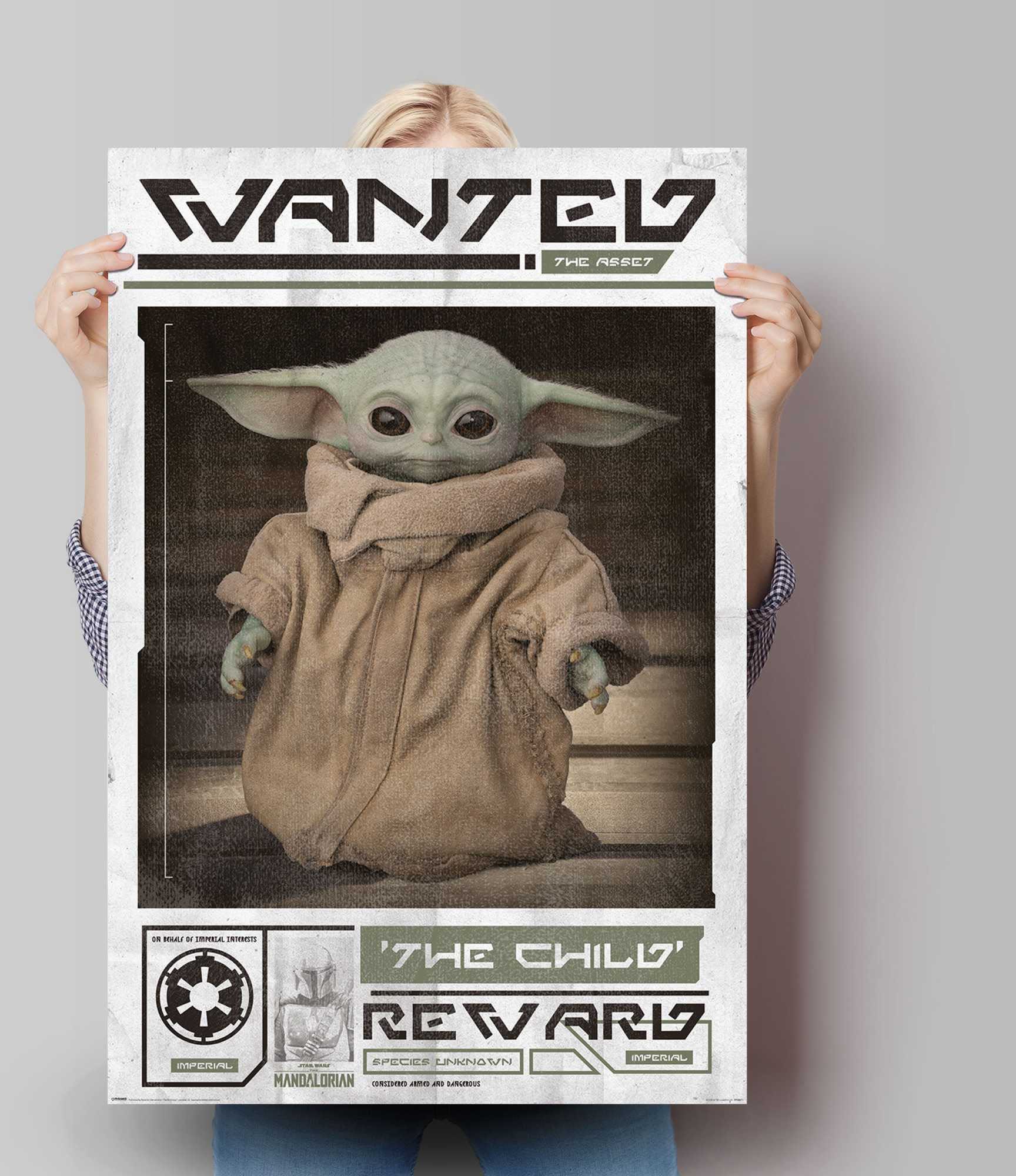 Reinders! Poster »Poster Mandalorian Baby Yoda The Child«, Serien, (1 St.) günstig online kaufen